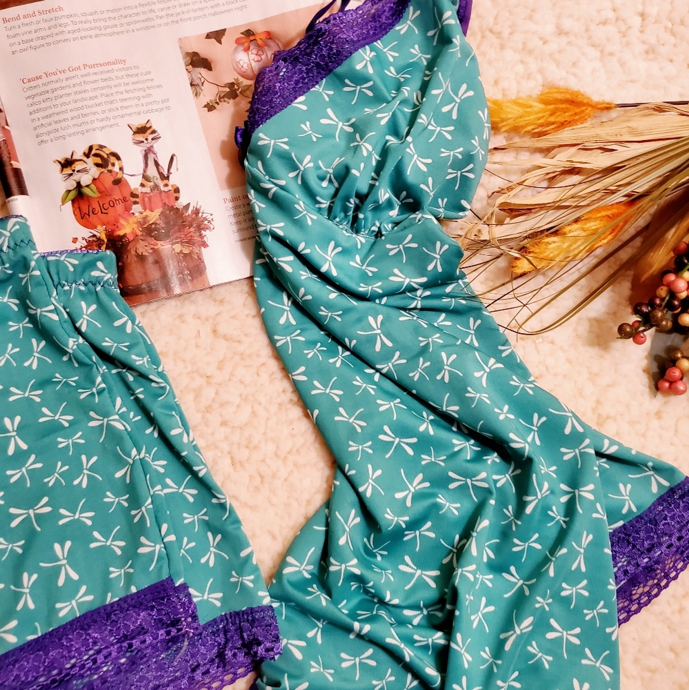 Lace pajama set